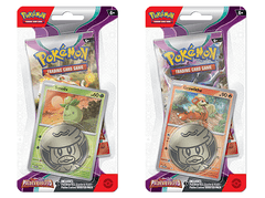 Pokemon SV2 Paldea Evolved Checklane Blister - Both Checklane Blisters